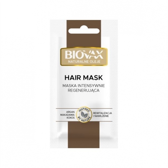 BIOVAX Maseczka Intensywnie Regenerująca ARGAN 20 ml