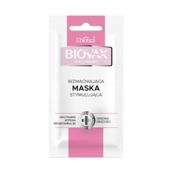 BIOVAX NIACYNAMID Wzmacniająca Maska do włosów 20 ml