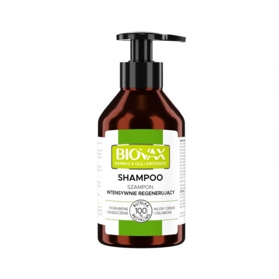 BIOVAX Szampon do włosów bambus i olej avocado 200 ml