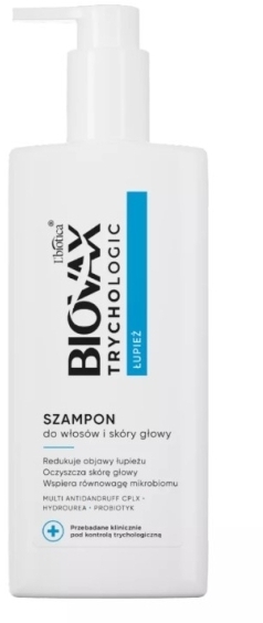 BIOVAX TRYCHOLOGIC ŁUPIEŻ Szampon do włosów i skóry głowy 200 ml