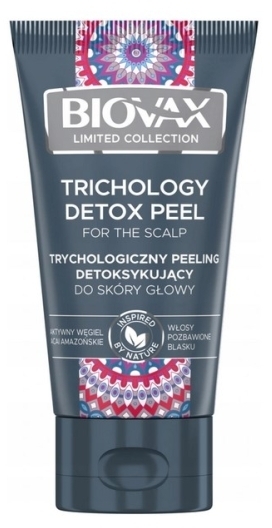 BIOVAX trychologiczny peeling detoksykujący do włosów i skóry głowy 125 ml