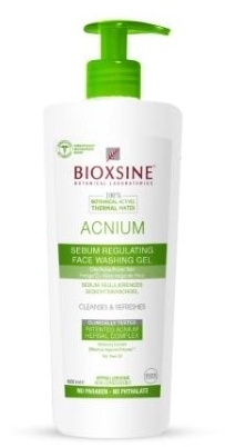 BIOXSINE ACNIUM Żel regulujący Sebum do mycia twarzy 500 ml