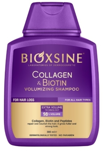 BIOXSINE COLLAGEN&BIOTIN VOLUMIZING Szampon dodający włosom objętości 300 ml
