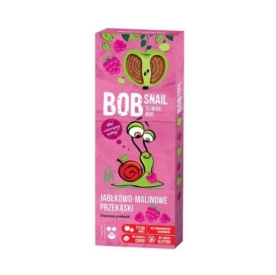 BOB SNAIL Przekąski jabłkowo-malinowe 30 g