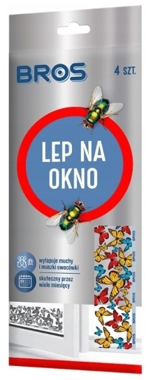 BROS Lep na okno 4 sztuki