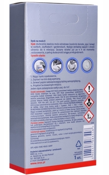 BROS-dysk na mole lawenda 1 sztuka