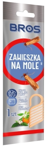BROS-zawieszka na mole kwiat pomarańczy 1 sztuka