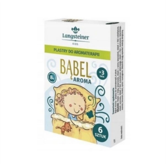 Bąbel Aroma Plastry do aromaterapii 6 sztuk