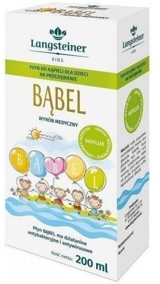 Bąbel płyn do kąpieli na przeziębienie 200 ml