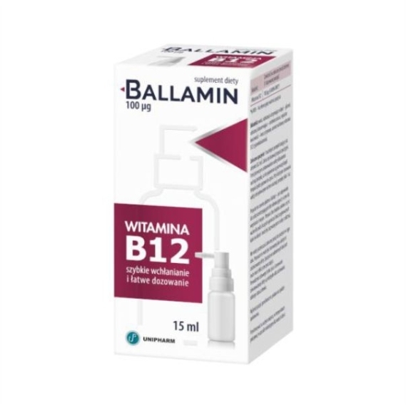 Ballamin spray do ust 15 ml