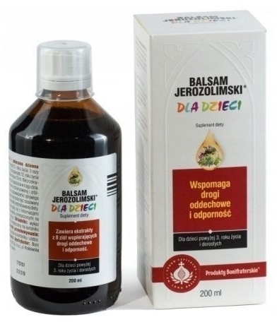 Balsam Jerozolimski dla dzieci syrop 200ml