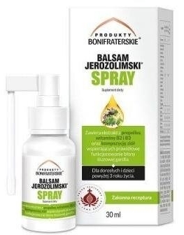 Balsam Jerozolimski spray do gardła 30 ml