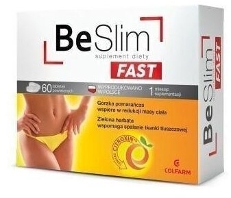 Be Slim Fast 60 tabletek