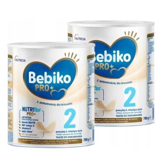 Bebiko Pro+ 2 proszek 700 g Wielopak x2