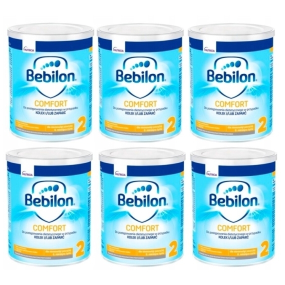 Bebilon COMFORT ProExpert 2 mleko 400 g Wielopak x6