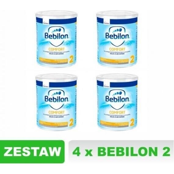 Bebilon COMFORT ProExpert 2 mleko 400 g Zestaw: 4x400 g