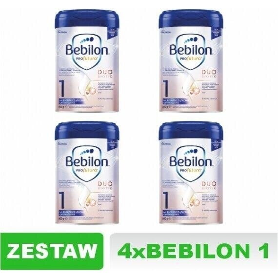 Bebilon Profutura 1 DUO BIOTIK Zestaw: 4 x 800 g