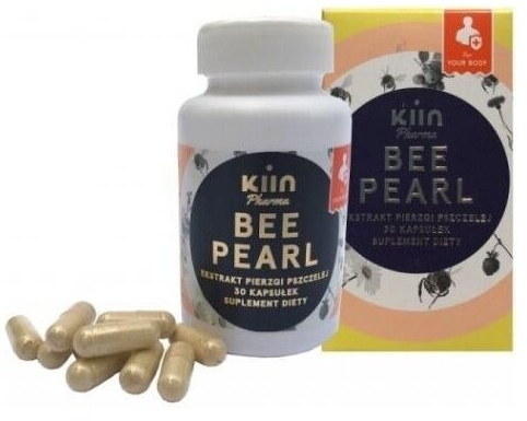 Bee Pearl ekstrakt pierzgi pszczelej 30 kapsułek