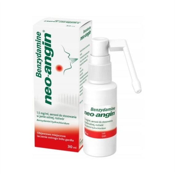 Benzydamine neo-angin aerosol 30 ml