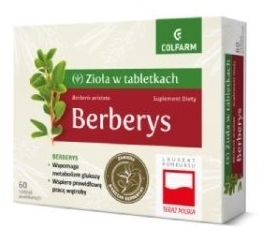 Berberys 60 tabletek