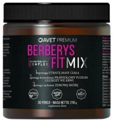 Berberys Fit Mix Avet Premium proszek 216 g