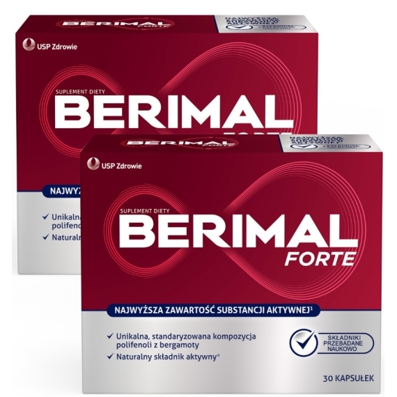 Berimal Forte 30 kapsułek Wielopak x2