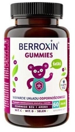 Berroxin GUMMIES żelki 60 sztuk