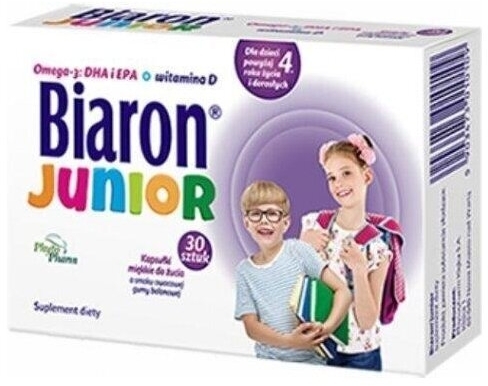 Biaron Junior 30 kapsułek do żucia
