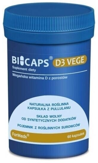 Bicaps D3 Vege 60 kapsułek