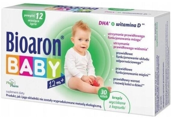 Bioaron Baby 12M+ twistoff x 30kaps.