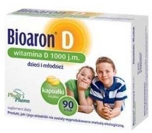 Bioaron Witamina D 1000 j.m. 90 kapsułek