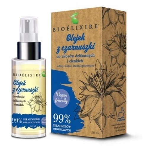 Bioelixire Olejek z Czarnuszki włosy cienkie 50ml