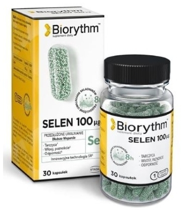 Biorythm Selen 100 mcg 30 kapsułek