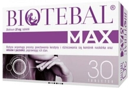 Biotebal Max 10 mg 30 tabletek