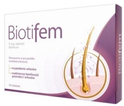 Biotifem 5 mg 30 tabletek