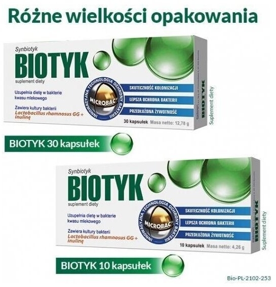 Biotyk Synbiotyk 30 kapsułek