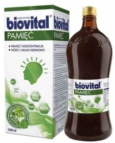 Biovital Pamięć płyn 1000 ml