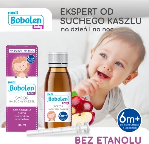 Bobolen Baby Syrop na suchy kaszel 115ml