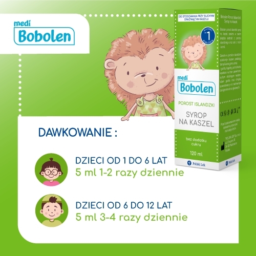 Bobolen porost islandzki syrop 120 ml