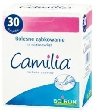 Boiron Camilia roztwór 30 dawek lek na ząbkowanie