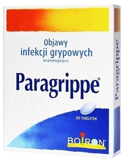 Boiron Paragrippe 60 tabletek