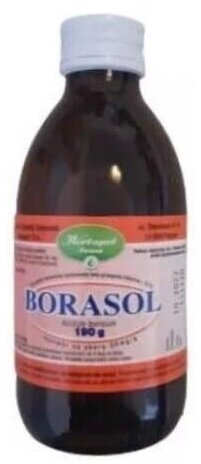 Borasol roztwór do stosowania na skórę 0,03g/g 190g