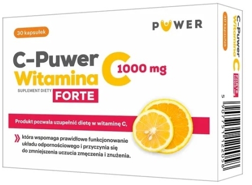 C-Puwer Witamina C PURE 1000mg 90 kapsulek