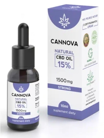 CBD Cannova 15% olej 10 ml