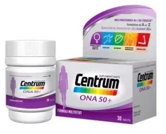 CENTRUM ONA 50+ 30 tabletek