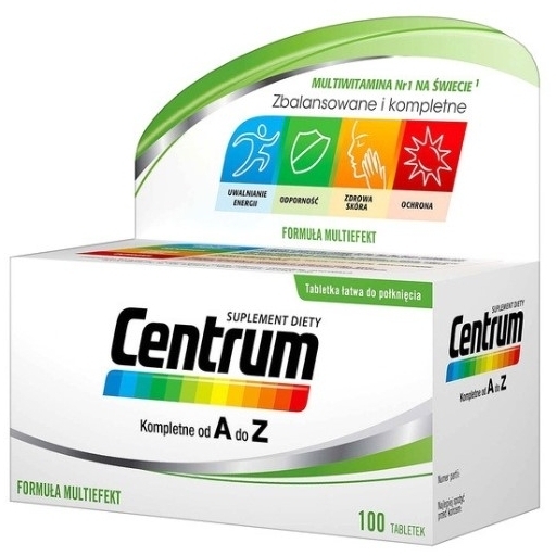 CENTRUM kompletne od A do Z 100 tabletek
