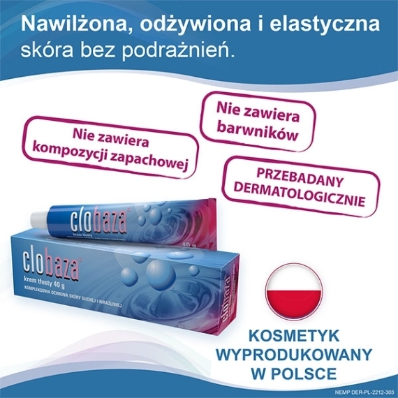 CLOBAZA krem tłusty 40 g
