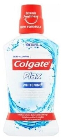 COLGATE PLAX Płyn do płukania ust Whitening 500ml