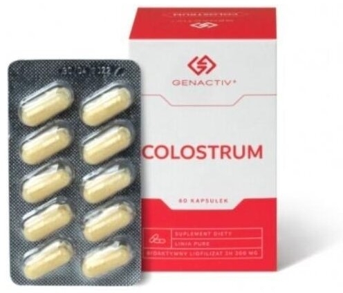 COLOSTRUM GENACTIV (Colostrigen), kapsułki 60 szt.