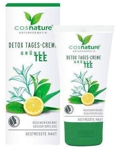 COSNATURE Naturalny krem DETOX na dzień z zieloną herbatą 50 ml